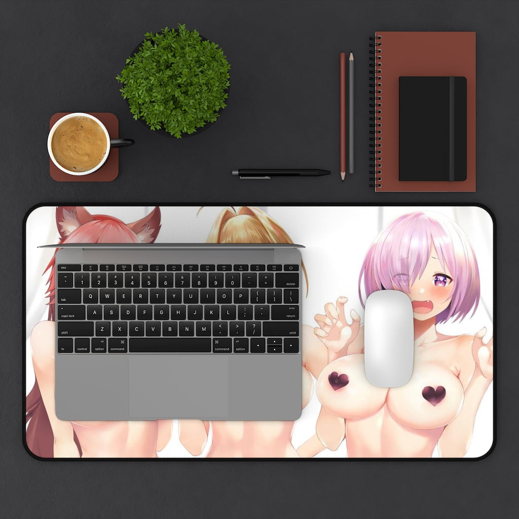 Fate Grand Order Sexy Mousepad - Big Boobs Large Desk Mat - FGO Ecchi Mouse Pad