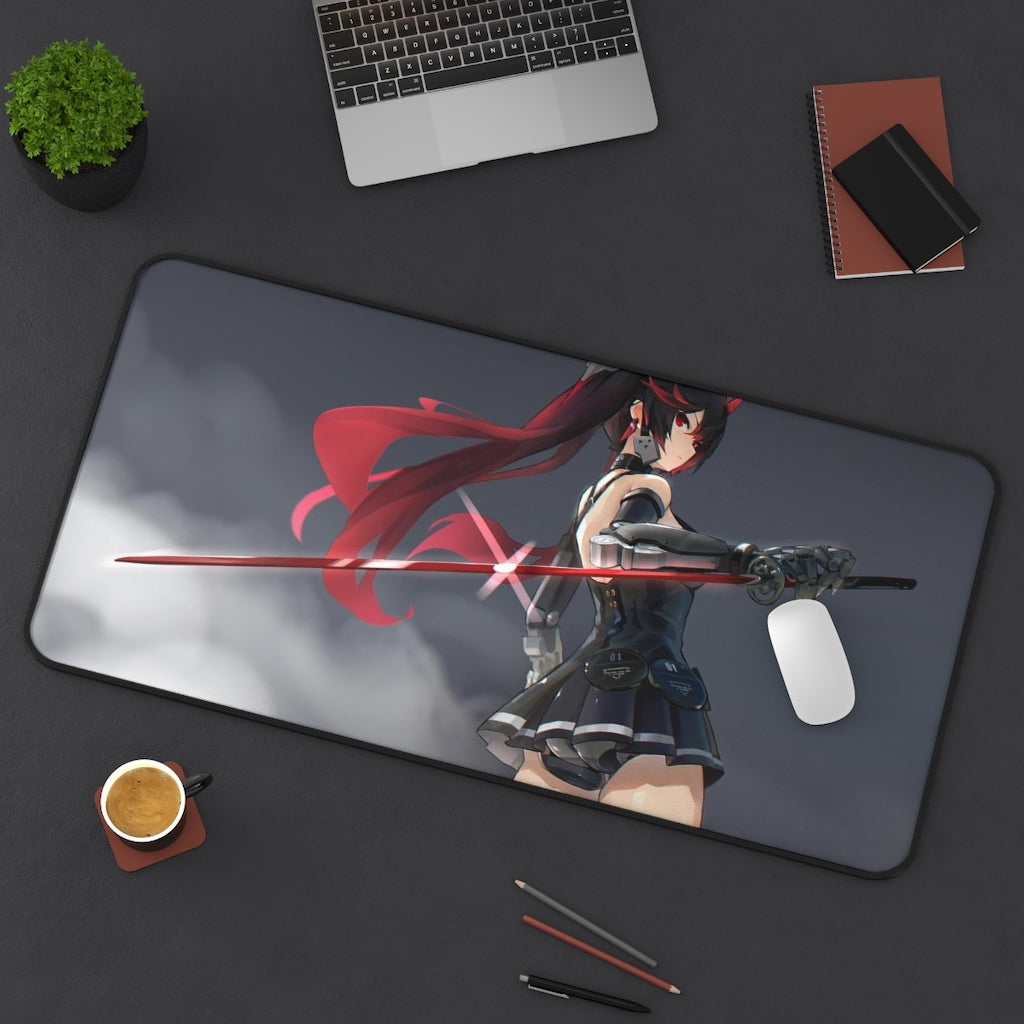 Punishing Gray Raven Sexy Mousepad - Lucia Gaming Desk Mat - Gamer Playmat