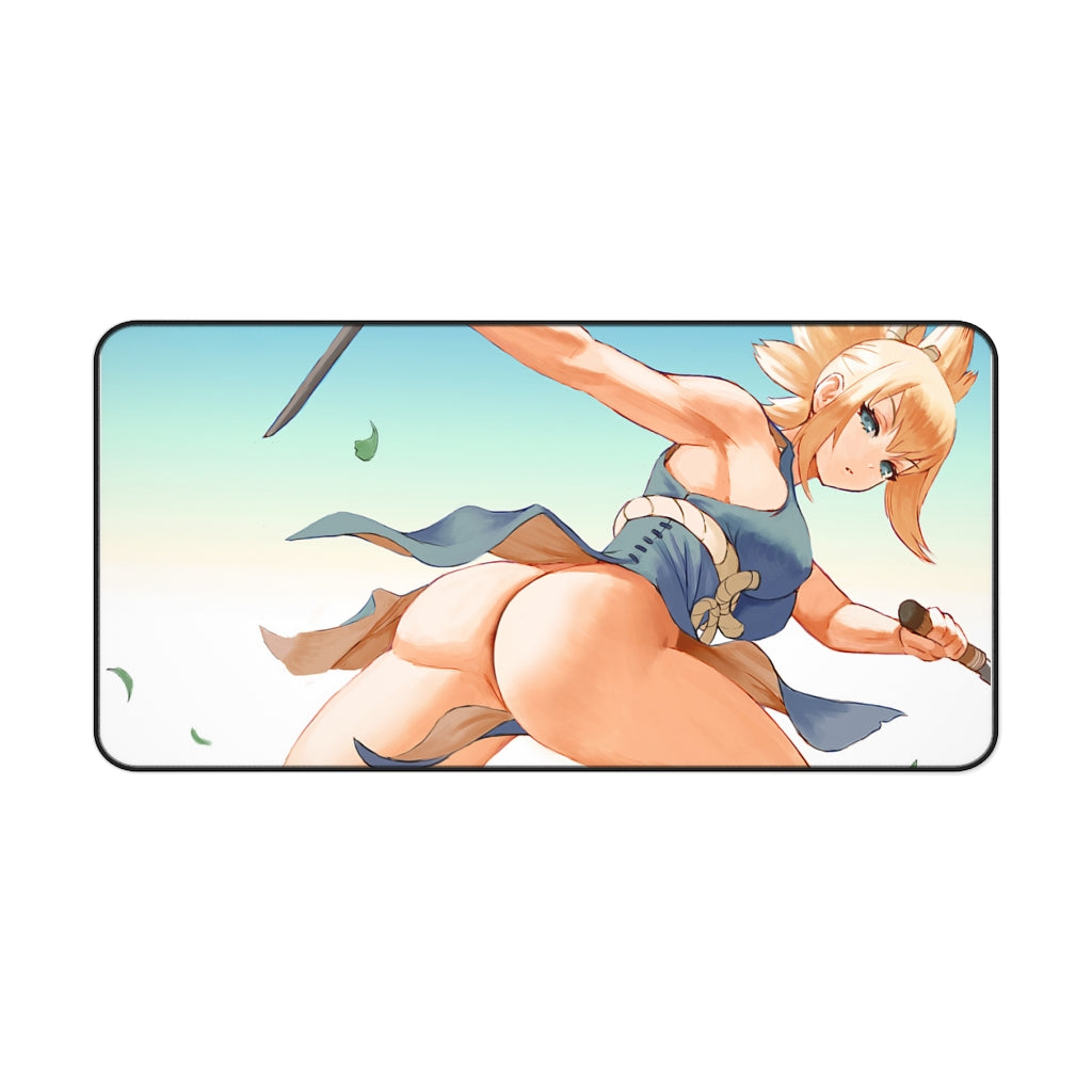 Sexy Kohaku Butt Dr Stone Gaming Desk Mat - Anime Mousepad - Sexy Girl Playmat