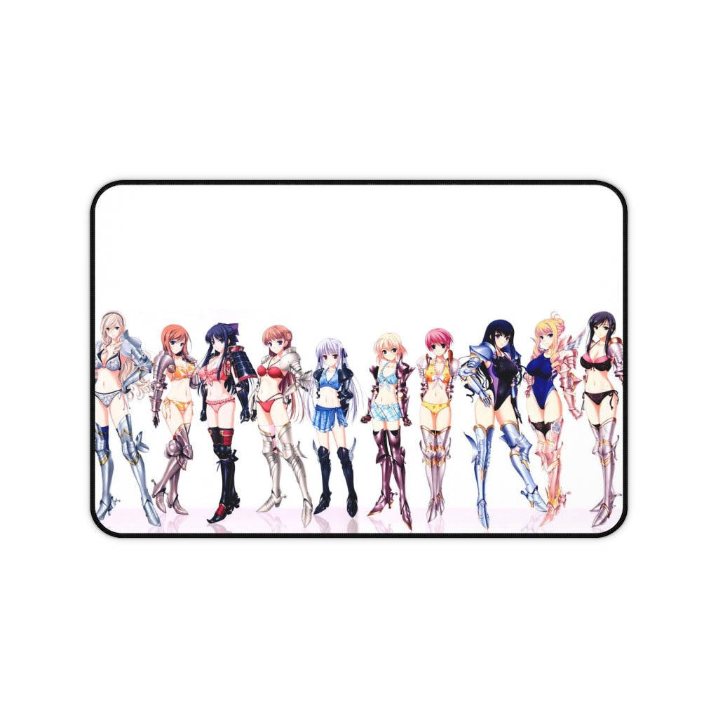 Walkure Romanze Bikini Armor Waifus Desk Mat- Sexy Anime Girl Mousepad - Gaming Playmat