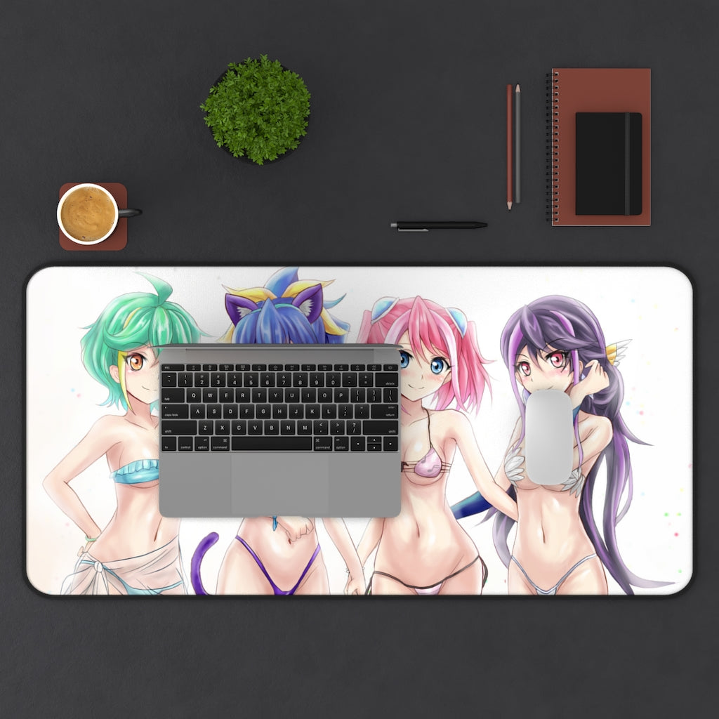 Sexy Bikini Bracelet Girls Yugioh Desk Mat - Lewd Mousepad - Sexy Anime Waifus Playmat