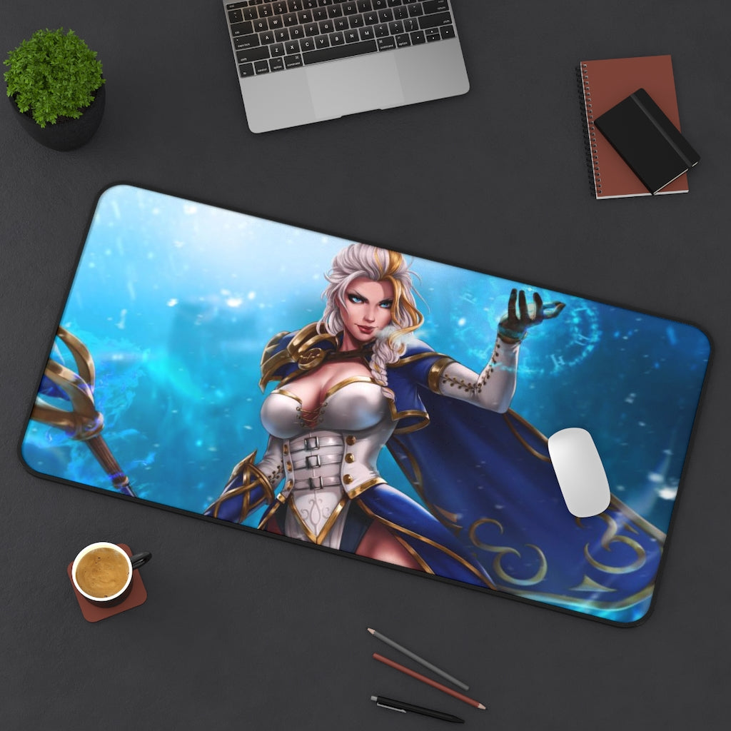 Sexy Mage Jaina Proudmoore Warcraft Desk Mat - Non Slip Mousepad - Sexy Girl Playmat