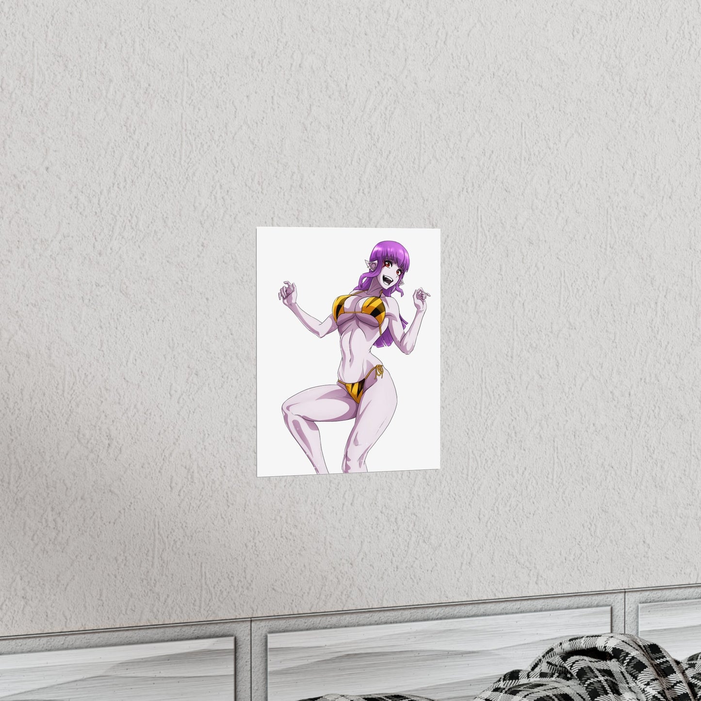 Solo Leveling Poster - Premium Matte Vertical Poster - Esil Radiru Bikini Waifu Ecchi Anime Wall Art Decor