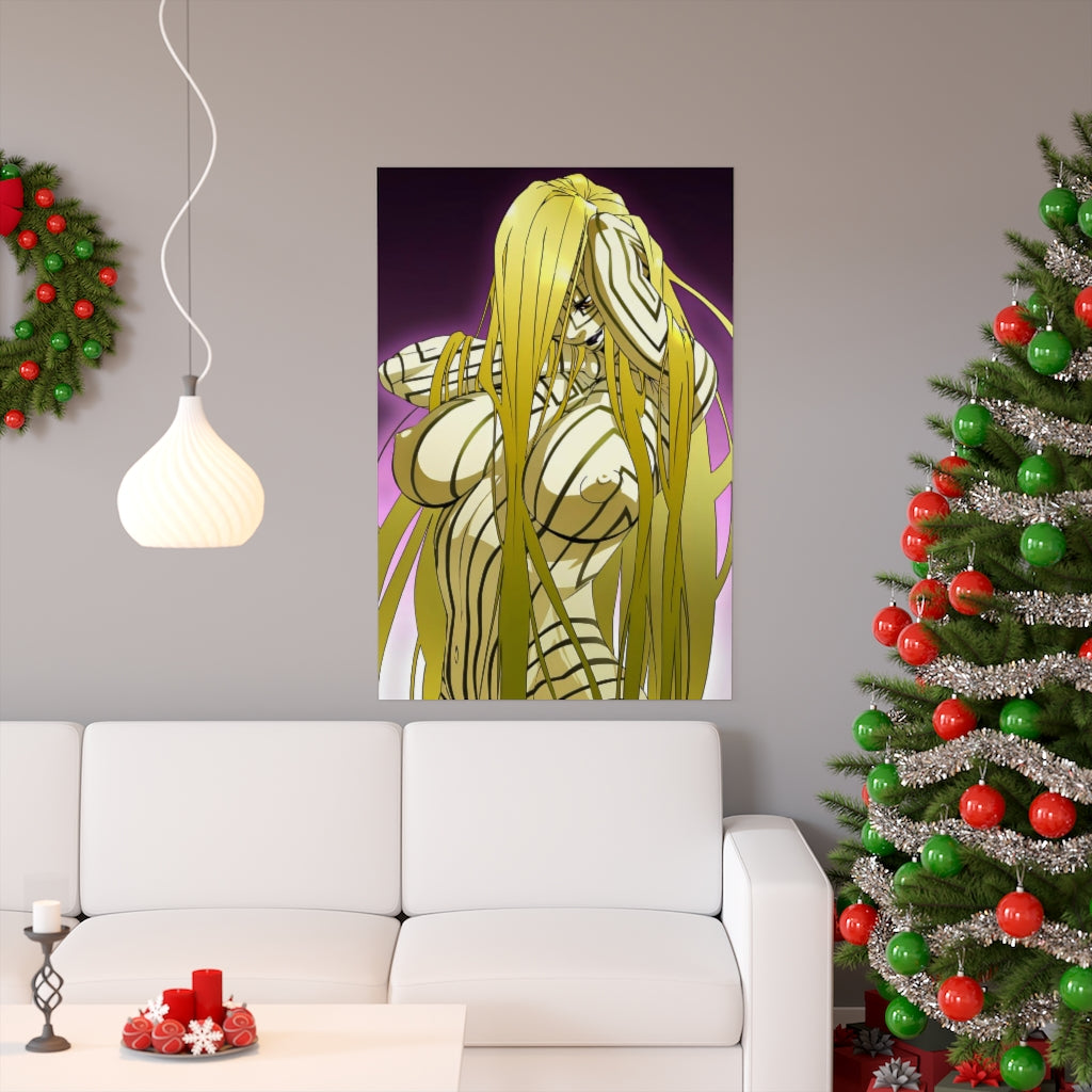 Big Tits Asherah Shin Megami Tensei Poster - Lewd Premium Matte Vertical Poster - Adult Wall Art