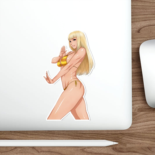 Tekken Sexy Bikini Lili Aikido Waterproof Sticker - Ecchi Vinyl Decal