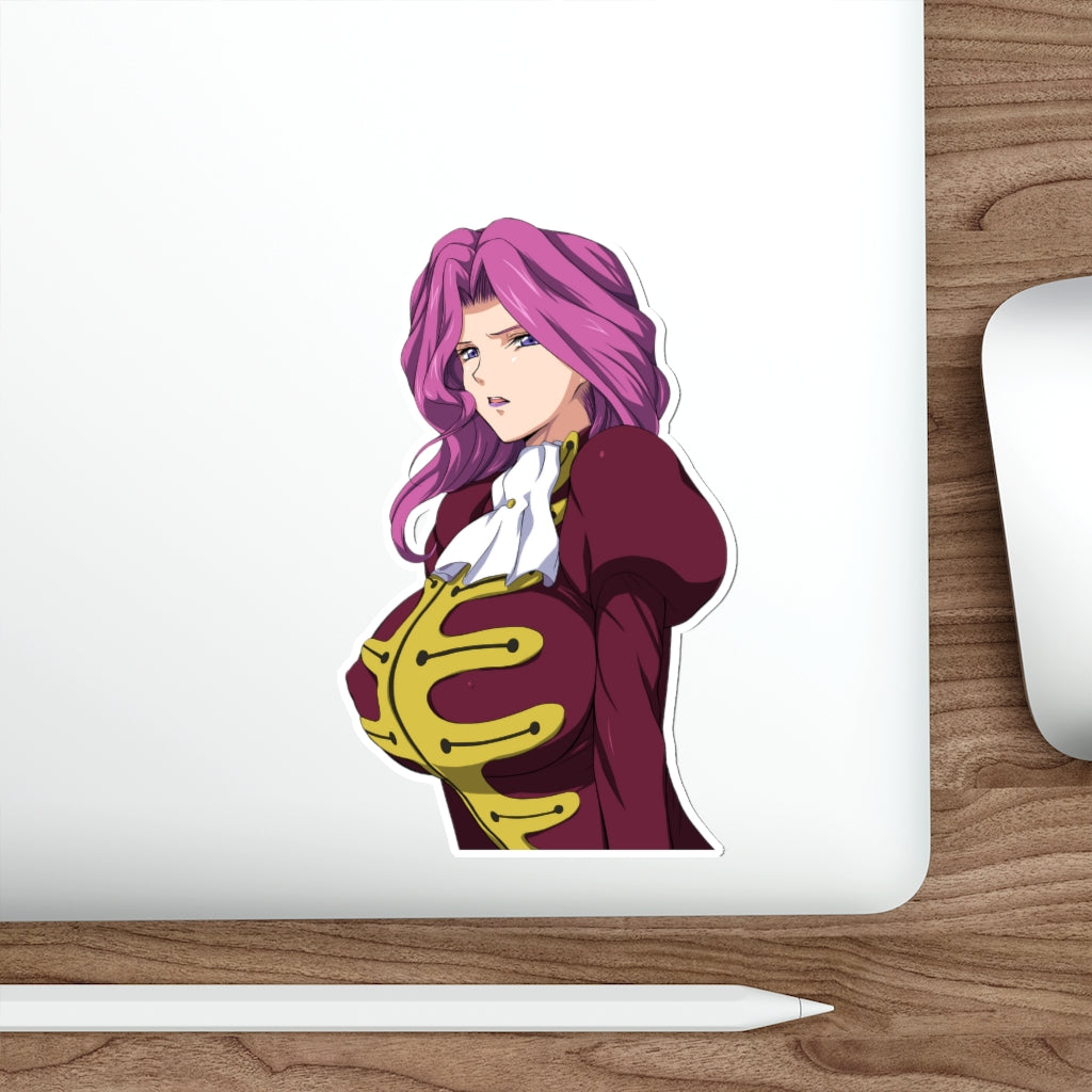 Code Geass Big Boobs Cornelia Waterproof Sticker - Ecchi Vinyl Decal