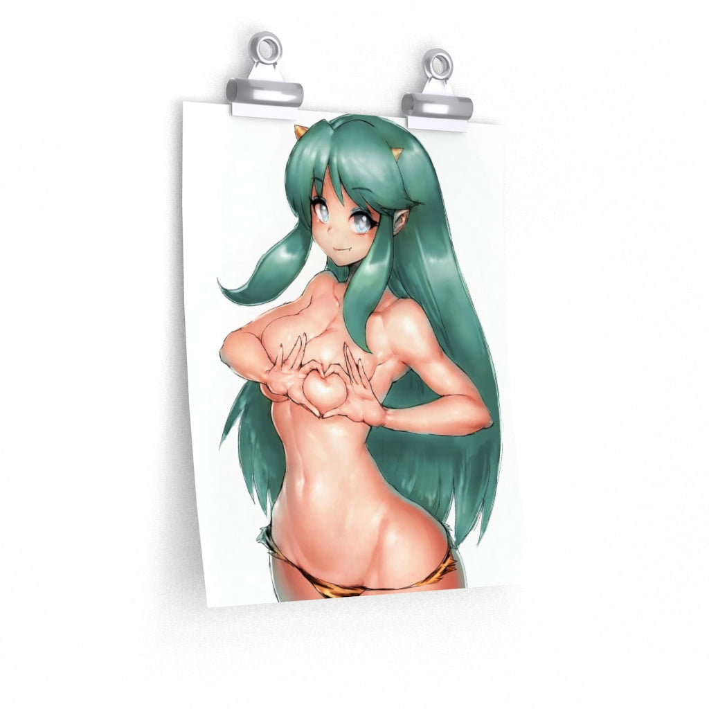 Lum Urusei Yatsura Poster - Lewd Premium Matte Vertical Poster - Adult Wall Art