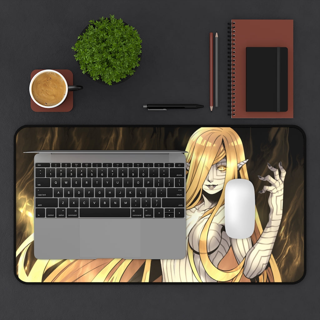 Sexy Asherah Shin Megami Tensei Desk Mat- Sexy Anime Girl Mousepad - Gaming Playmat