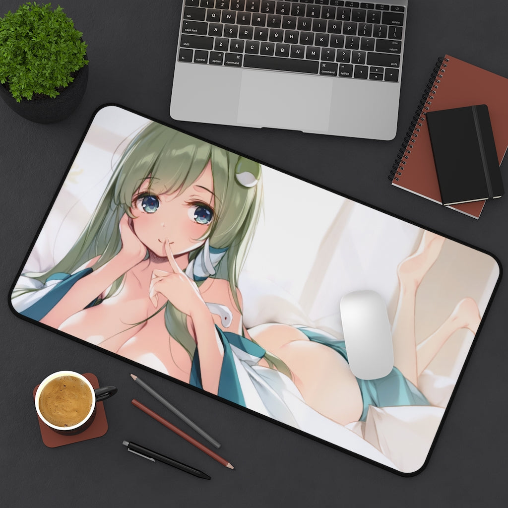 Touhou Sexy Mousepad - Nude Boobs Sanae Desk Mat - Ecchi Playmat