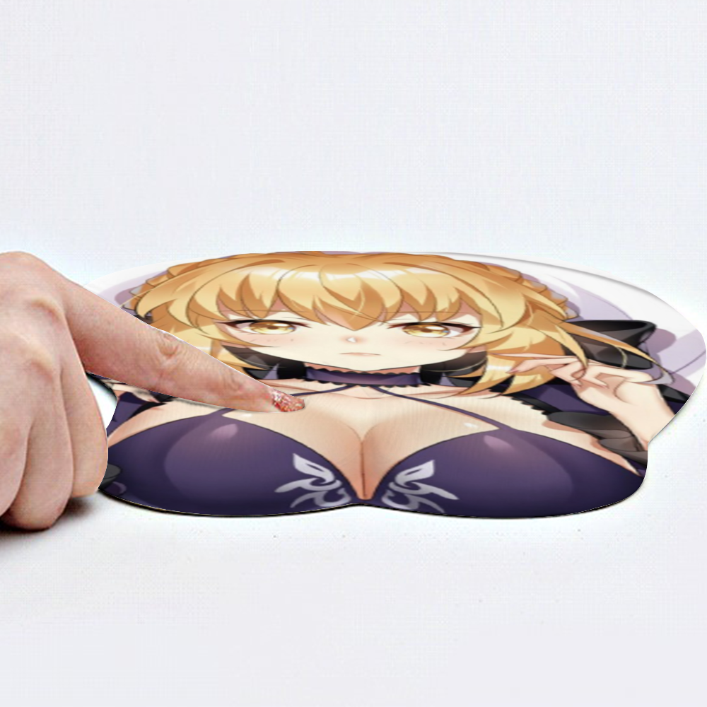 3D Silicone Mousepad | Oppai Mouse Pad | Silicone chest  mousepad