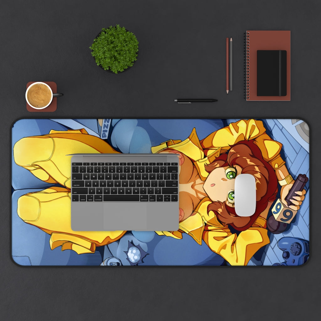 Nude Tits April O'Neil Teenage Mutant Ninja Turtles Desk Mat - Lewd Mousepad - Sexy Girl Playmat