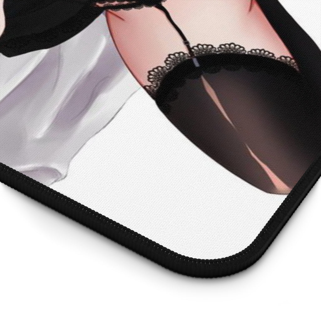 Overlord Sexy Mousepad - Black Lingerie Albedo Anime Desk Mat - Ecchi Playmat