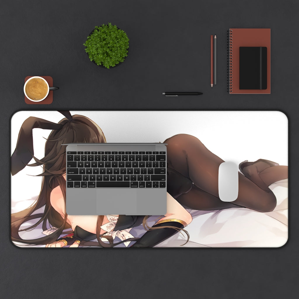 Touken Ranbu Izumi no Kami Kanesada GenderSwap Bunny Girl Desk Mat - Non Slip Mousepad