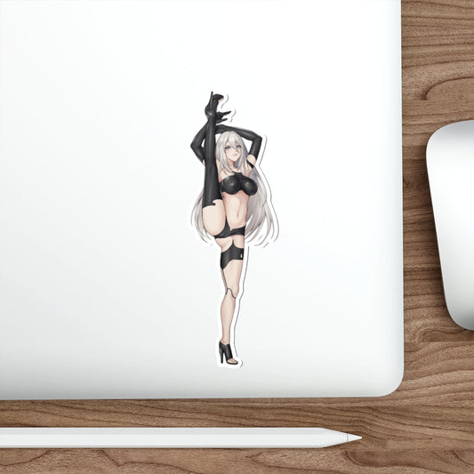 Nier Automata Split A2 Waterproof Sticker - Vinyl Ecchi Decal