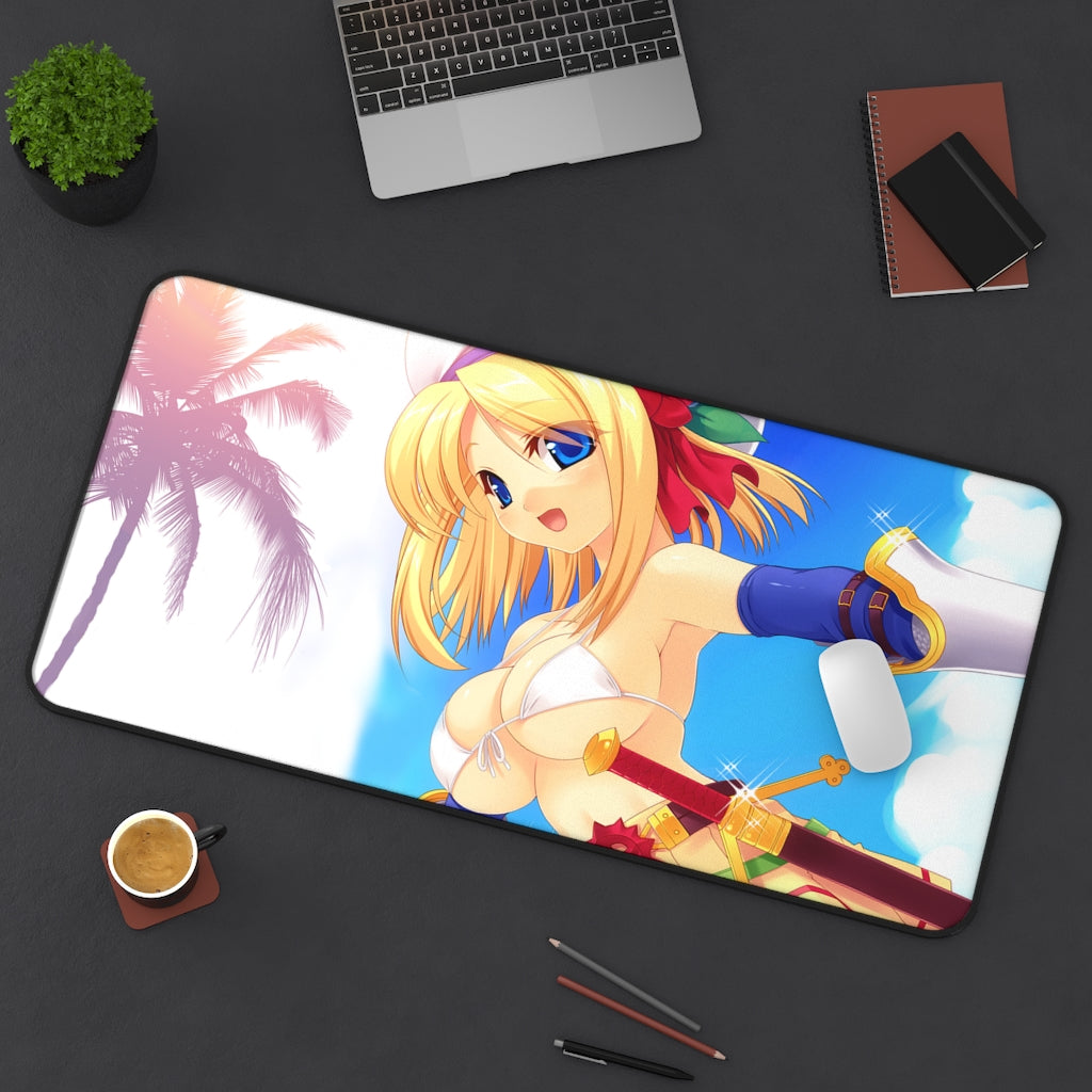 Ragnarok Online Sexy Mousepad - Bikini Lord Knight Gaming Desk Mat - Ecchi Playmat