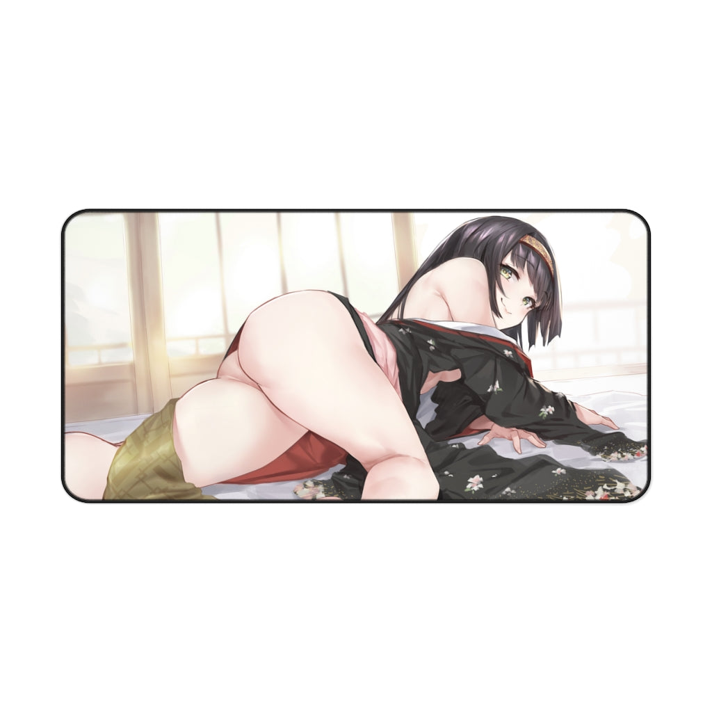 Renge Bishoujo Mangekyou Hot Ass Desk Mat - Non Slip Mousepad