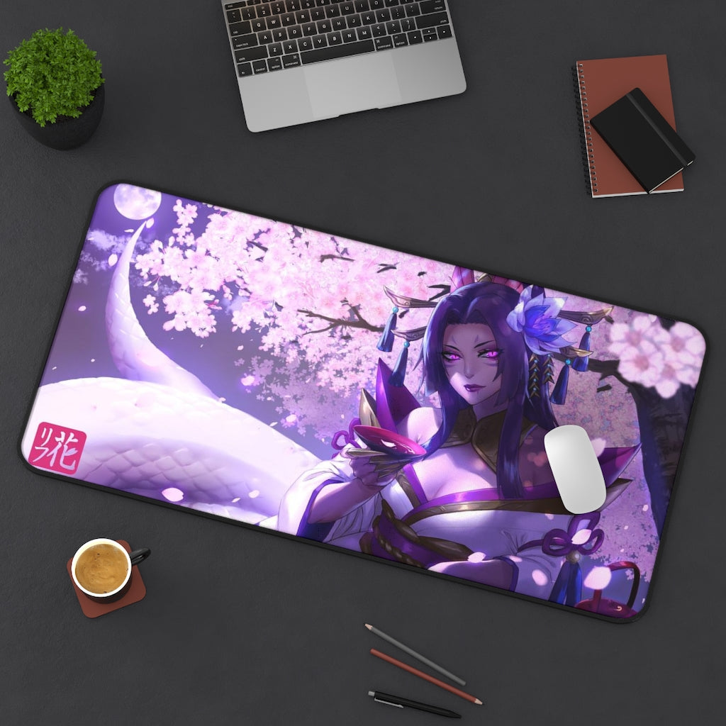 League of Legends Mousepad - Cassiopeia Large Gaming Desk Mat - Lol Desk Pad