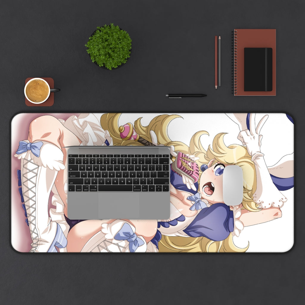 Sexy Tits Purin A La Mode Bravely Default Desk Mat - Big Nipples Mousepad - Gaming Playmat