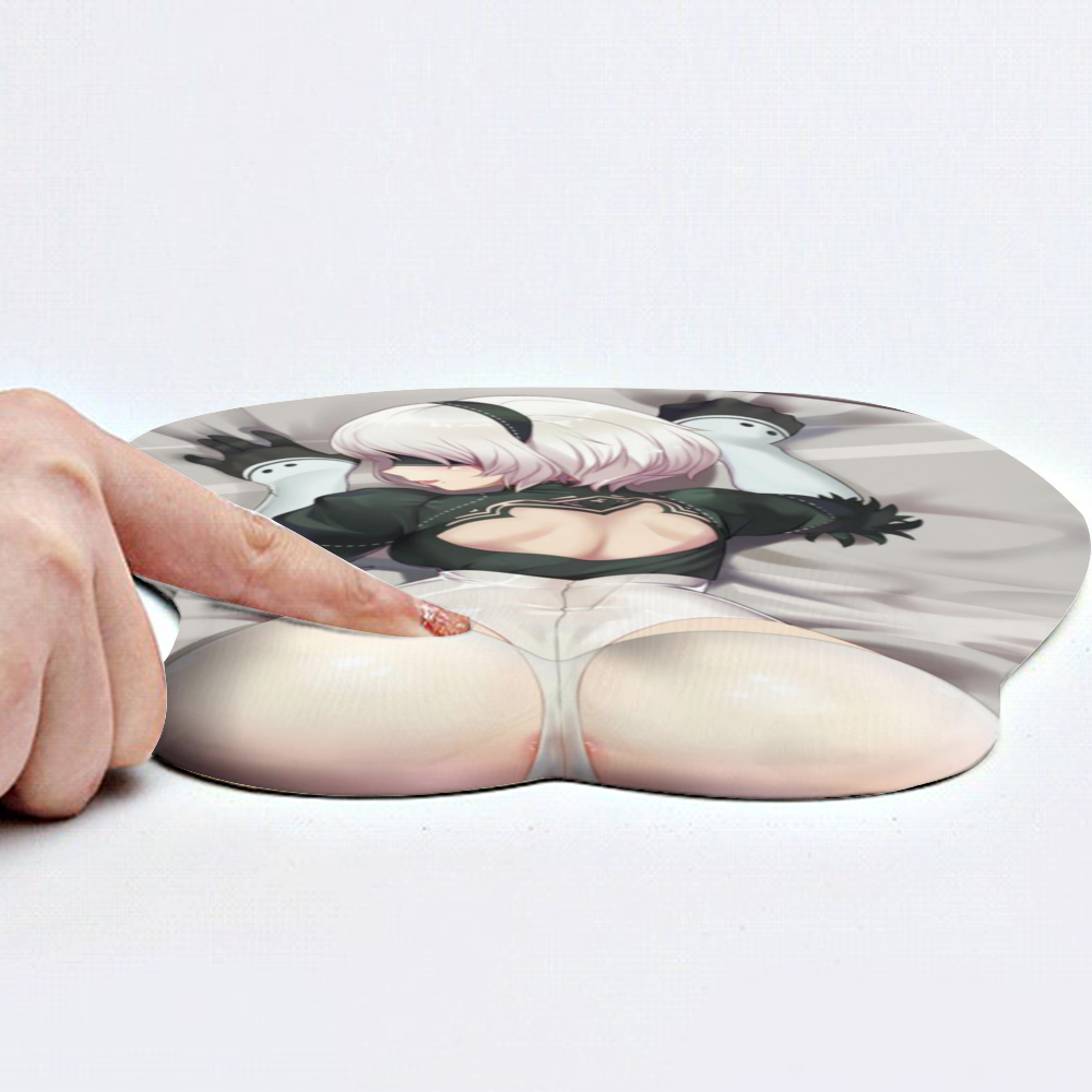 3D Silicone Mousepad | Oppai Mouse Pad | Silicone chest  mousepad