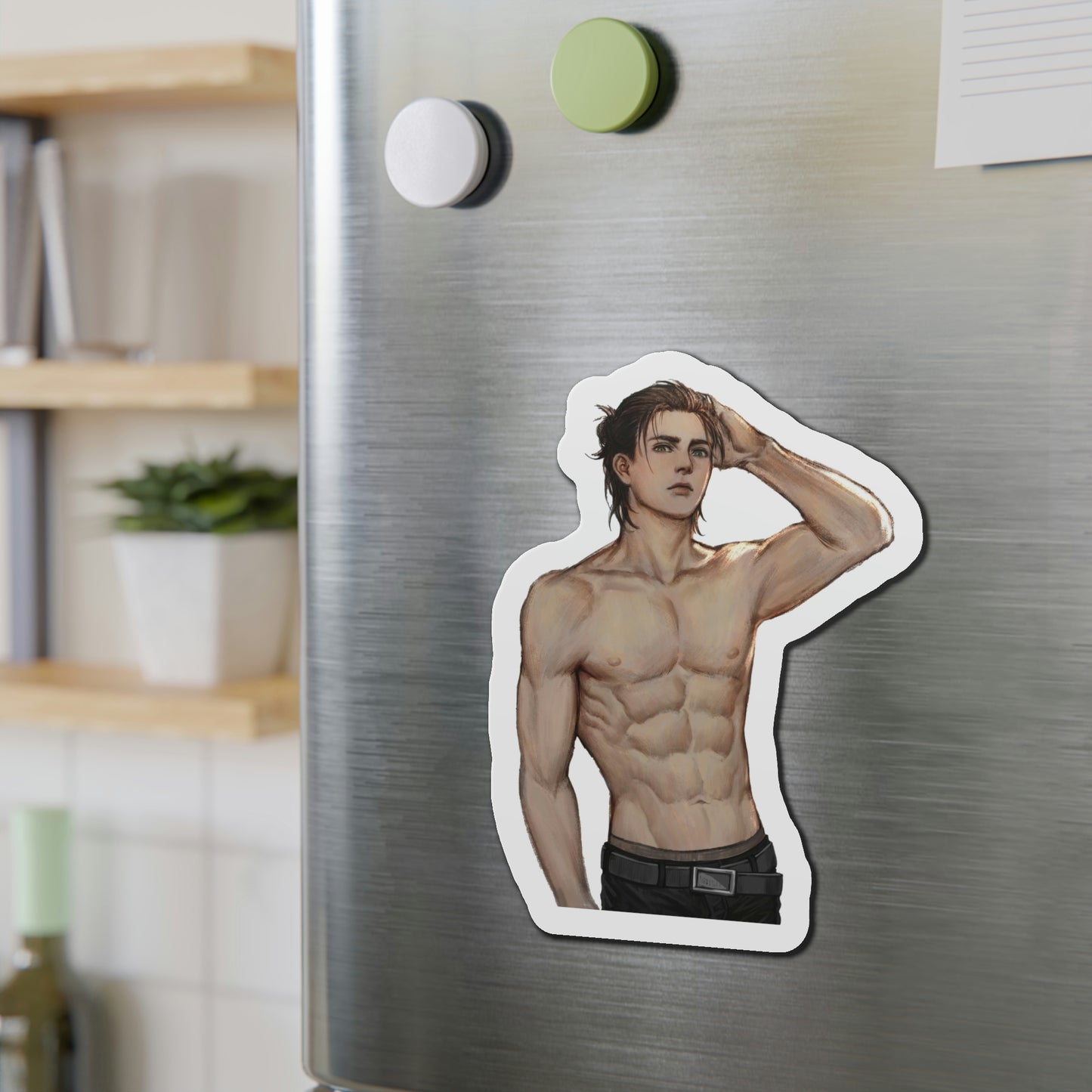 Attack on Titan Magnet - Sexy Eren Magnet