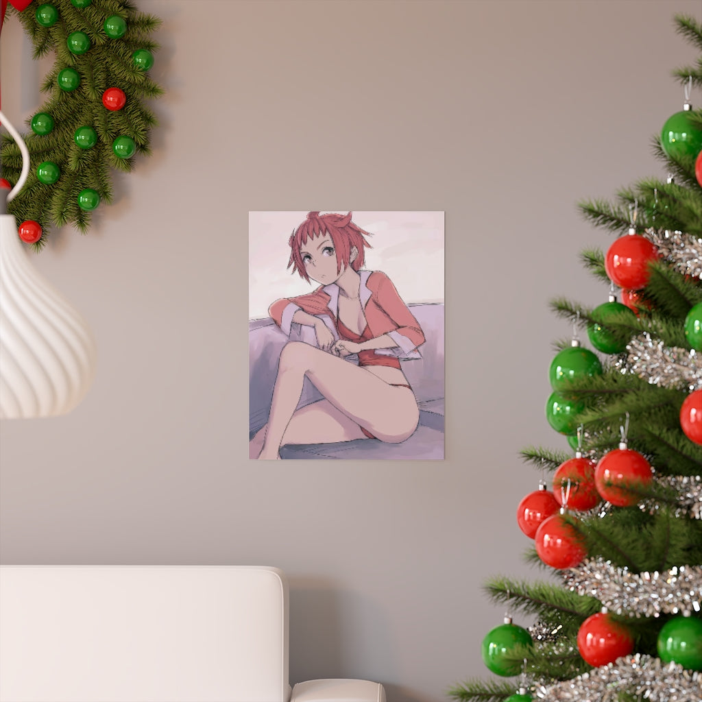 Souya Akira Dragonaut Poster - Lewd Premium Matte Vertical Poster - Adult Wall Art