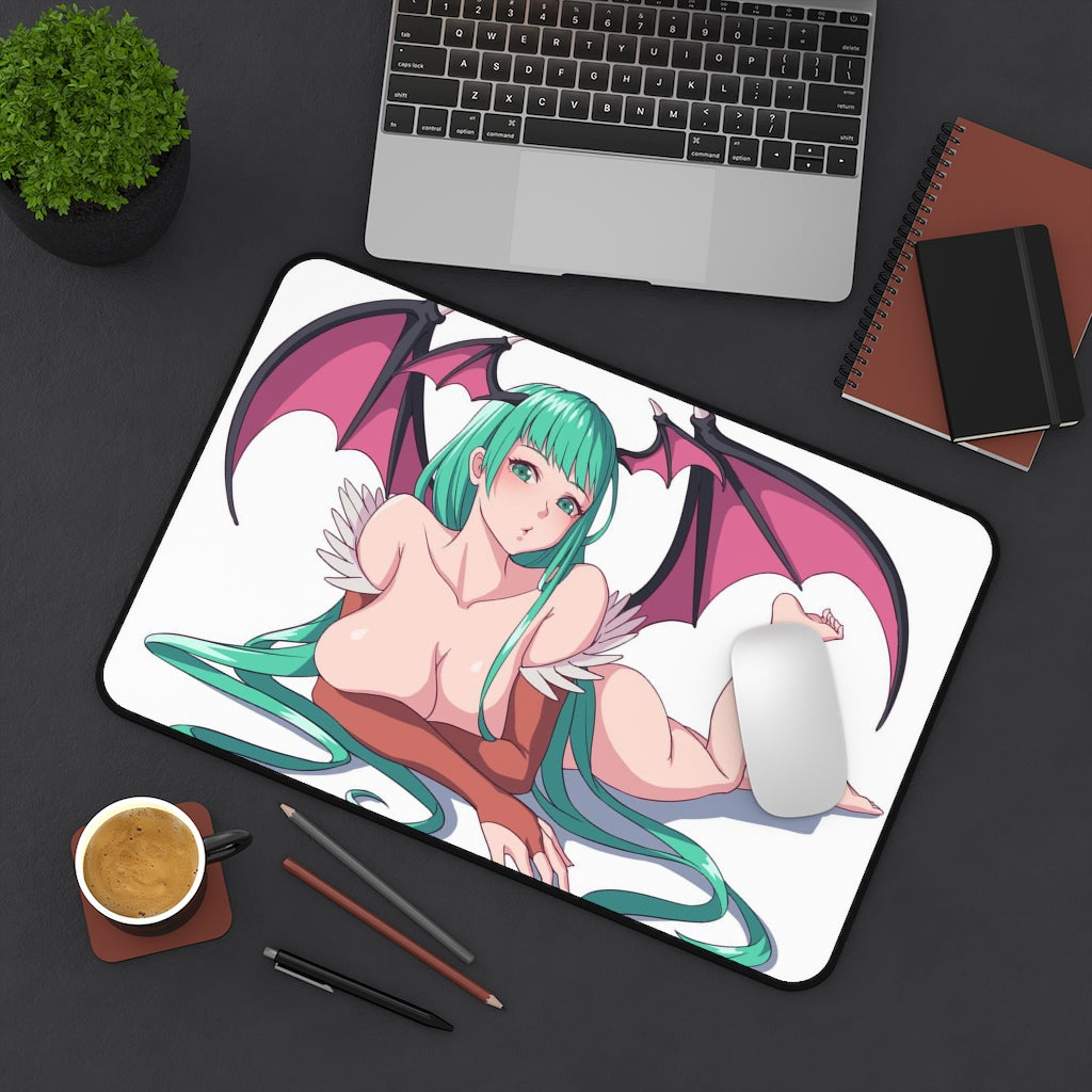 Morrigan Aensland Vampire Darkstalkers Desk Mat - Non Slip Mousepad