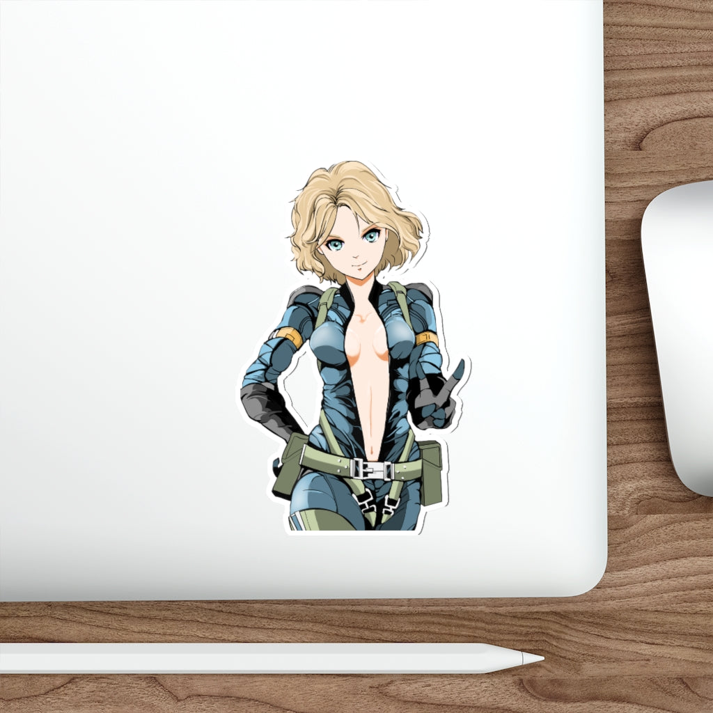 Metal Gear Solid Sexy Paz Waterproof Sticker - Ecchi Vinyl Decal