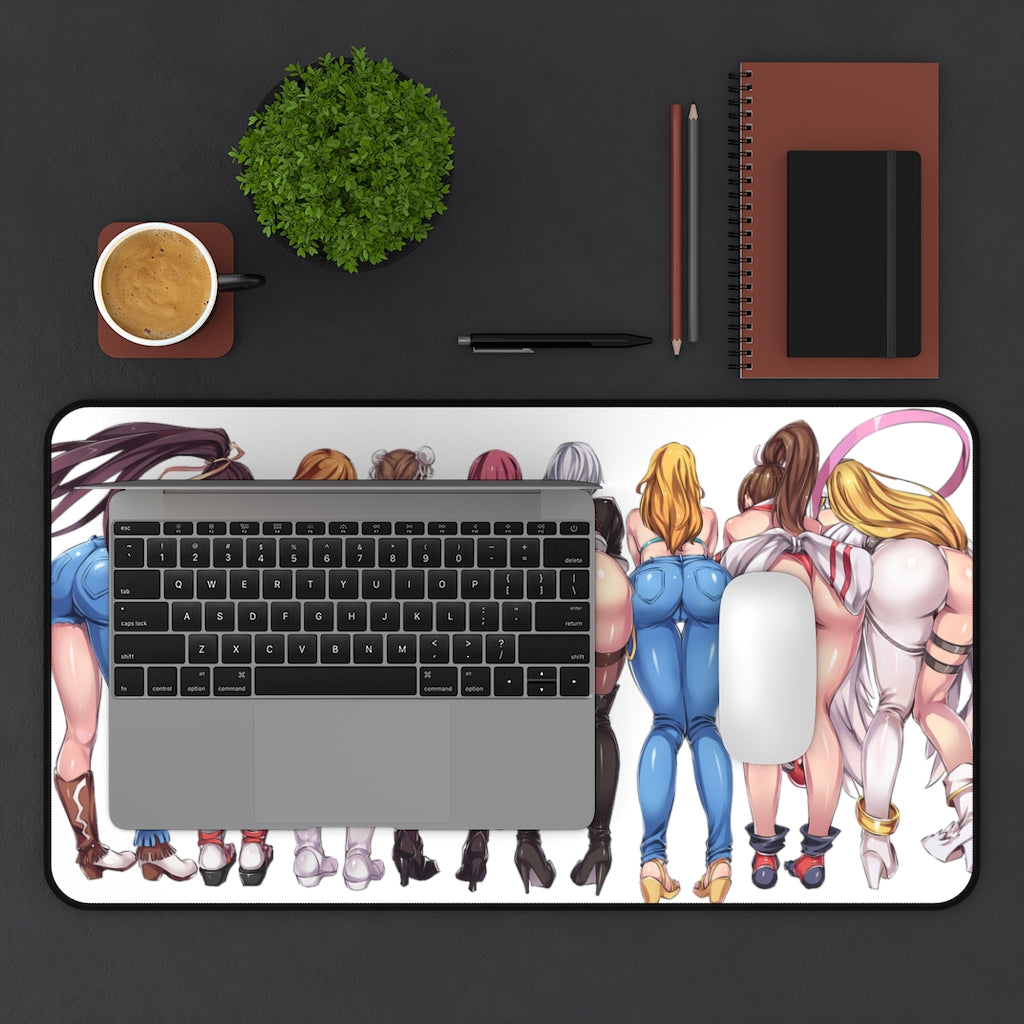 Ultimate Sexy Anime And Video Games Asses Desk Mat | Big Gaming Mousepad - Lewd Playmat