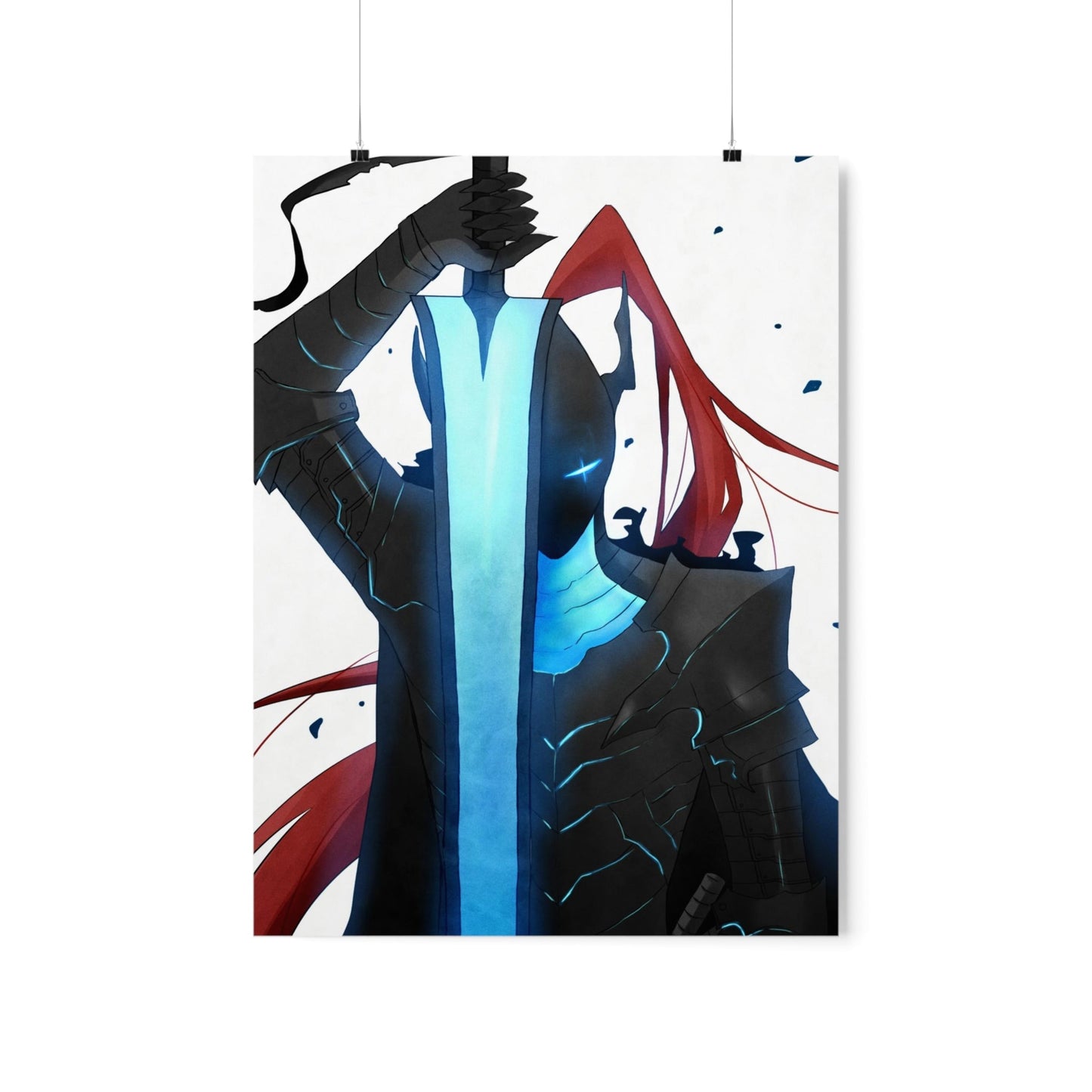 Solo Leveling Poster - Premium Matte Vertical Poster - Igris Anime Wall Art Decor