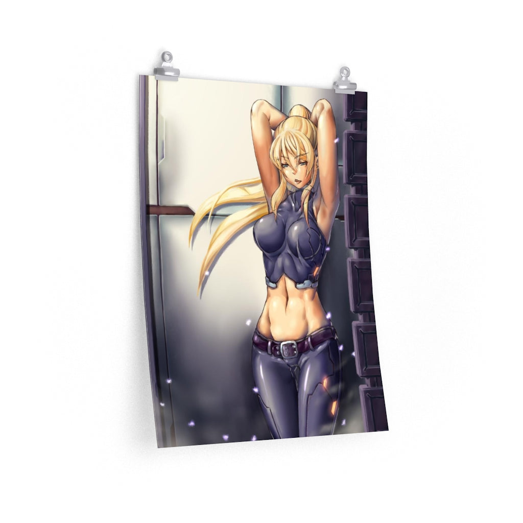 Sexy Sarah Bryant Virtua Fighter Poster - Lewd Premium Matte Vertical Poster - Adult Wall Art