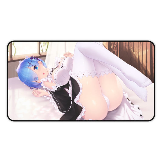 Re Zero Sexy Mousepad - Maid Rem Desk Mat - Ecchi Playmat