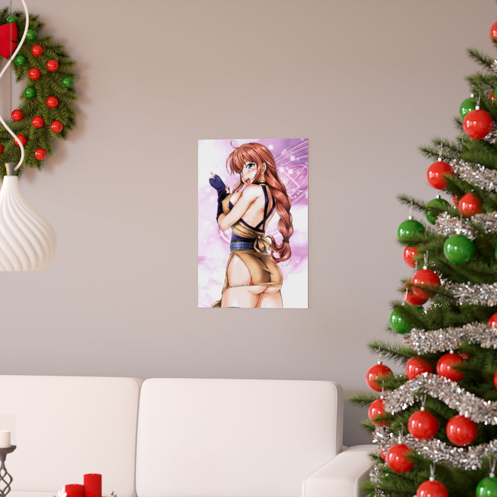 Thick Butt Tia Noto Yoko Bastard Ecchi Poster - Lewd Premium Matte Vertical Poster - Adult Wall Art