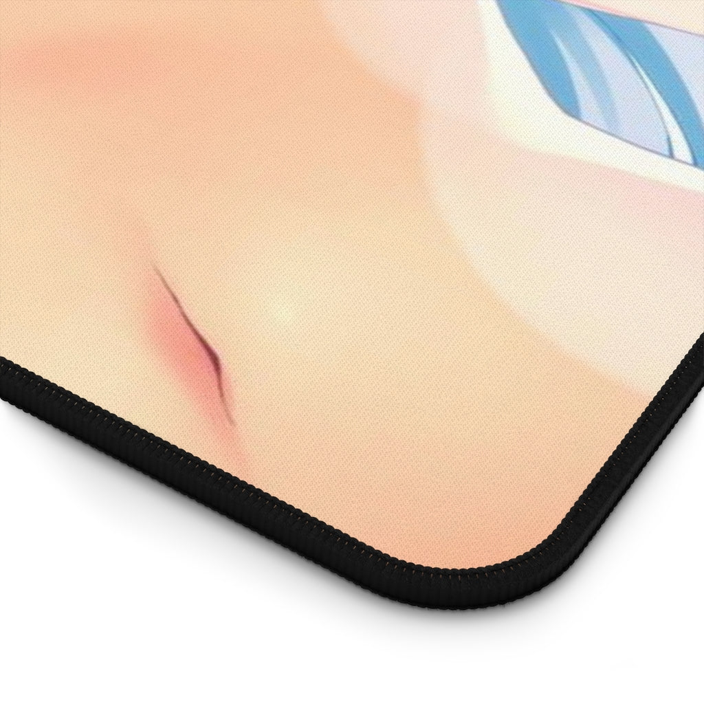 Leonmitchelli Galette Des Rois Dog Days Nude Boobs Sexy Neko Desk Mat - Non Slip Mousepad