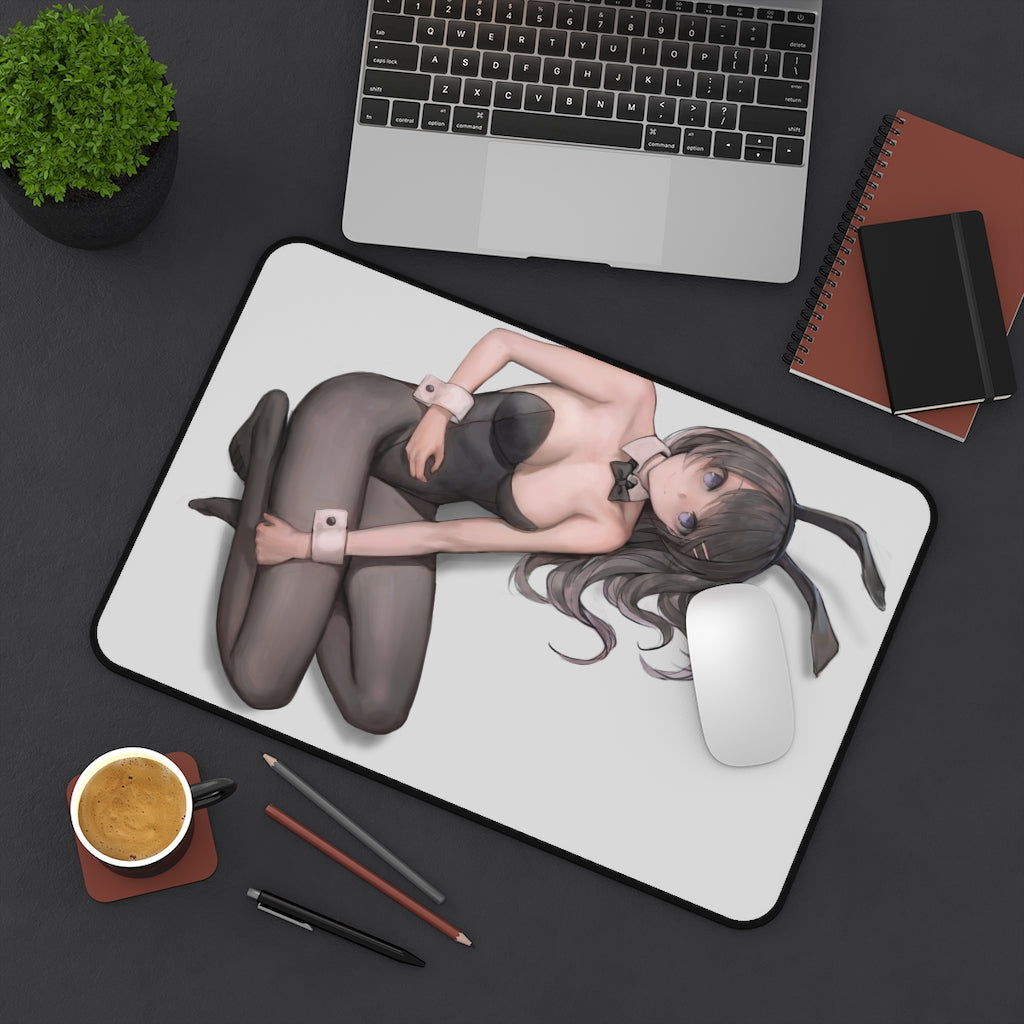 Mai Sakurajima Ecchi Mousepad - Rascal Does Not Dream Of Bunny Girl Senpai Large Desk Mat