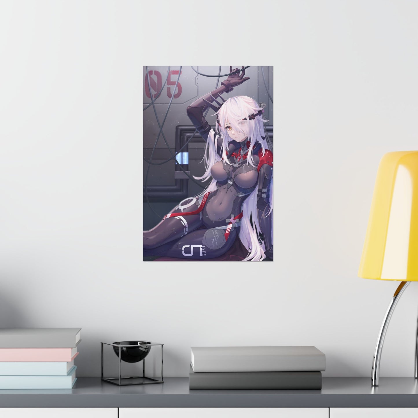 Nemesis Tower Of Fantasy Waifu Poster - Gaming Decor Wall Art - Premium Matte Vertical Poster