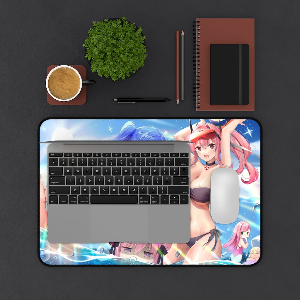 Azur Lane Sexy Girls Mousepad - St Louis And Bremerton Large Desk Mat - Ecchi Mouse Pad