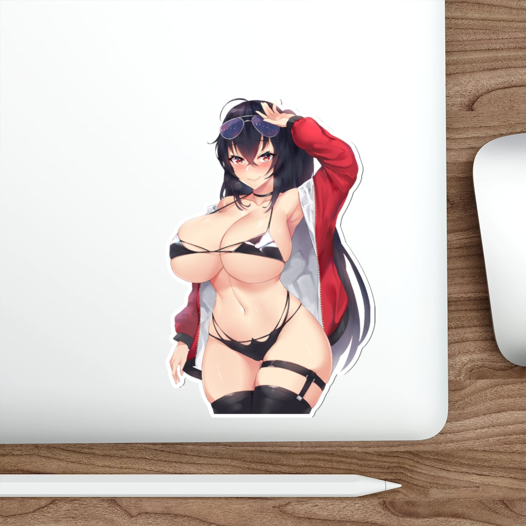 Azur Lane Thick Taihou Waterproof Sticker - Ecchi Vinyl Decal