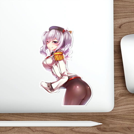 Thick Butt Kashima Kancolle Kantai Collection Waterproof Sticker - Ecchi Vinyl Decal