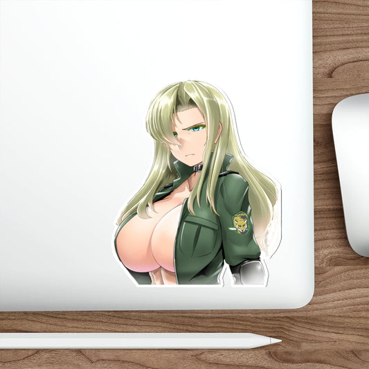 Metal Gear Solid Big Boobs Sniper Wolf Waterproof Sticker - Ecchi Vinyl Decal