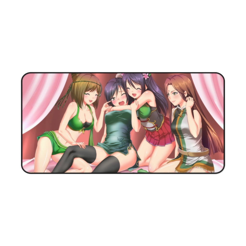 Dynasty Warriors Waifus Desk Mat - Non Slip Mousepad