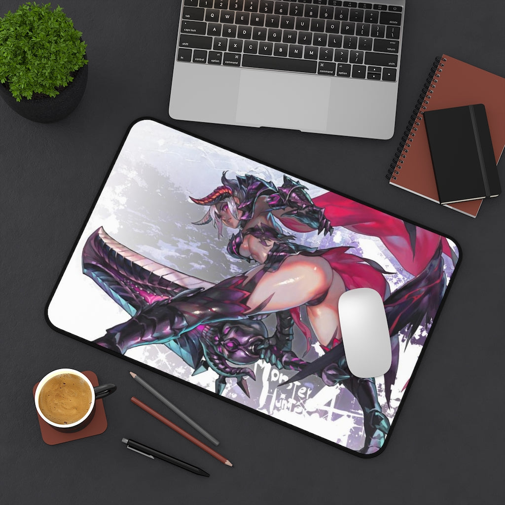 Sexy Monster Hunter Mousepad - Gore Magala Desk Mat - Ecchi Gaming Playmat