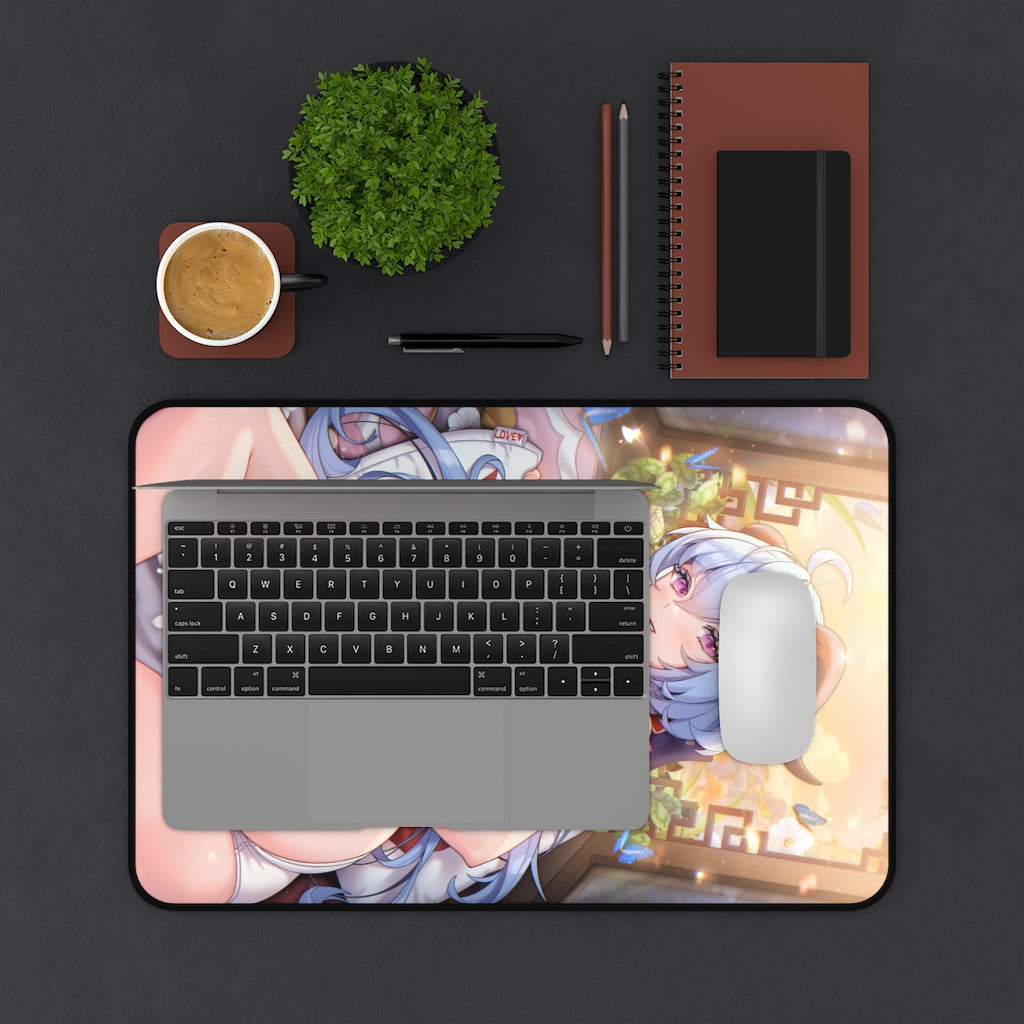 Sexy Nude Ganyu Genshin Impact Desk Mat - Non Slip Mousepad