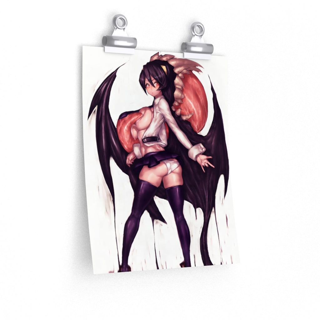 Filia and Samson Skullgirls Poster - Lewd Premium Matte Vertical Poster - Adult Wall Art