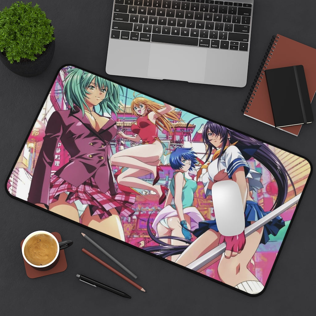 Ikkitousen Sexy Mousepad - Hot Anime Girls Desk Mat - Ecchi Playmat