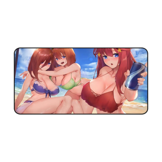 The Quintessential Quintuplets Mousepad - Ecchi Bikini Large Desk Mat - Kawaii Playmat