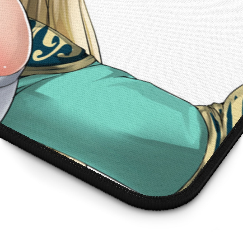 Dynasty Warriors Wang Yuanji Nude Tits Desk Mat - Non Slip Mousepad