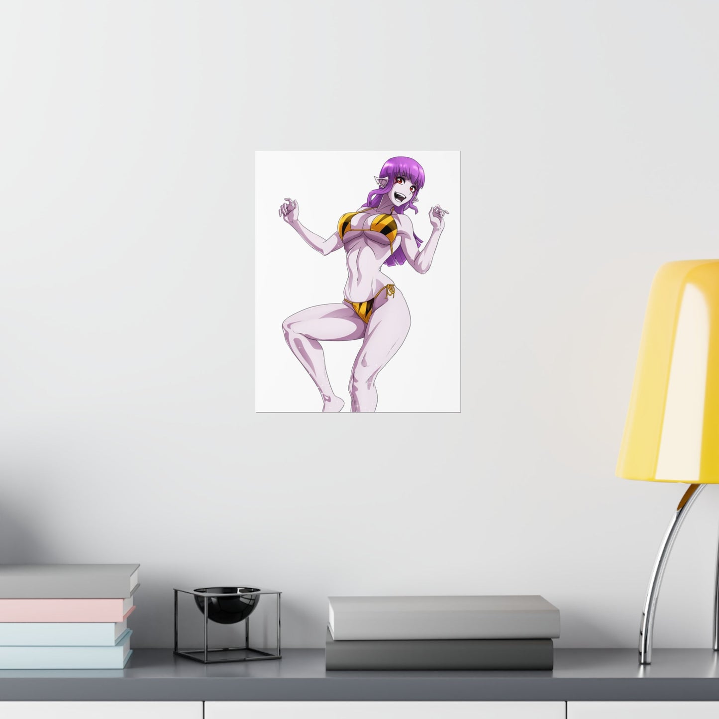 Solo Leveling Poster - Premium Matte Vertical Poster - Esil Radiru Bikini Waifu Ecchi Anime Wall Art Decor