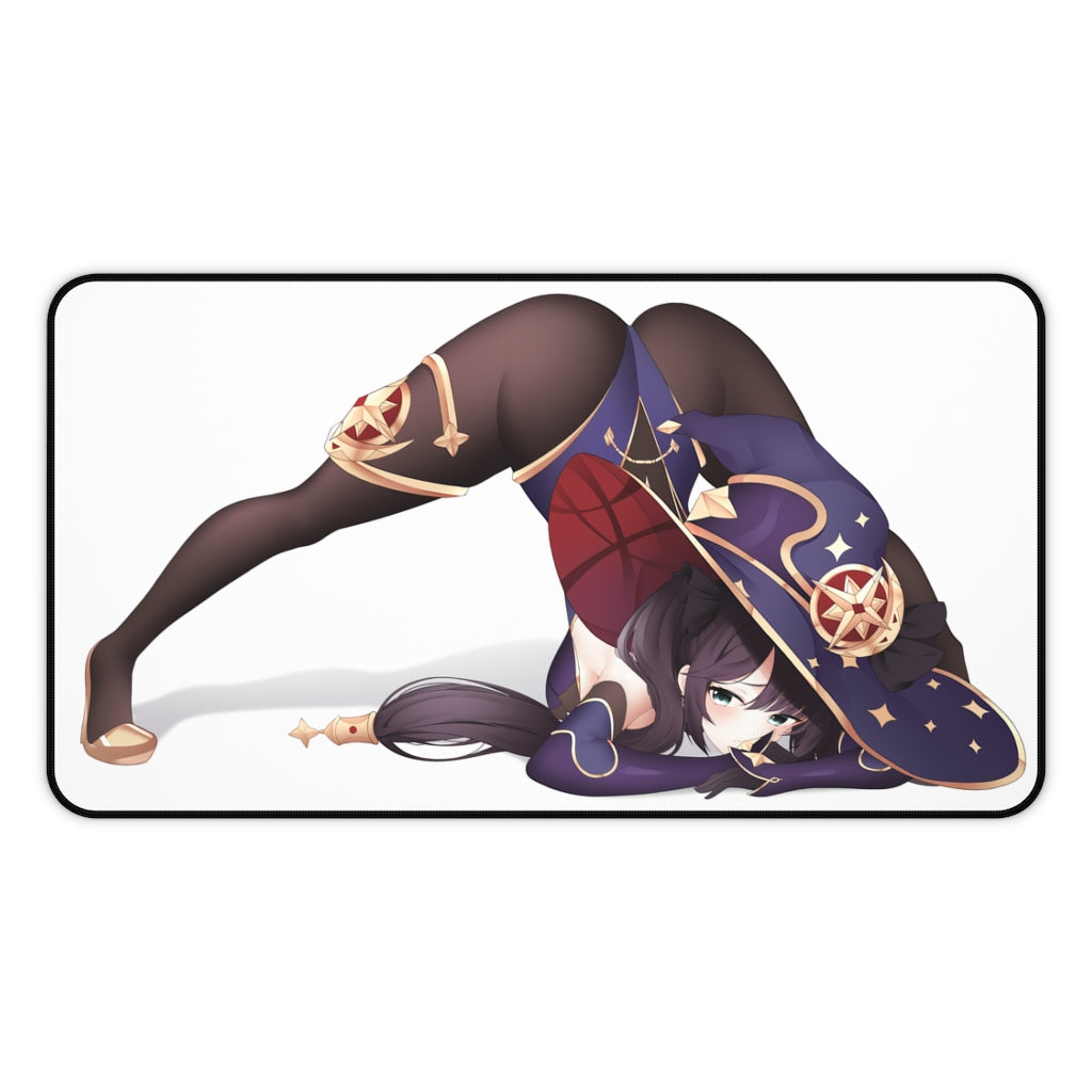 Genshin Impact Sexy Mousepad - Cute Butt Mona Gaming Desk Mat - Ecchi Playmat