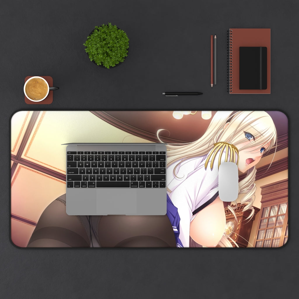 Celia Kumani Entory Walkure Romanze  Thick Ass Desk Mat - Sexy Anime Girl Mousepad - Gaming Playmat