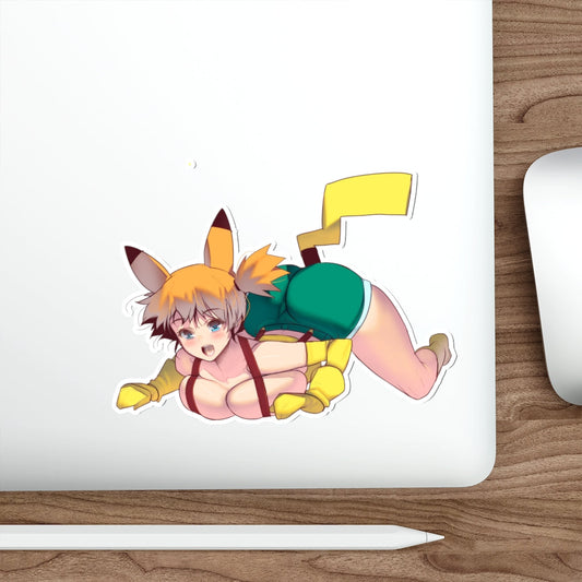 Misty Pikachu Pokemon Waterproof Sticker - Ecchi Vinyl Decal